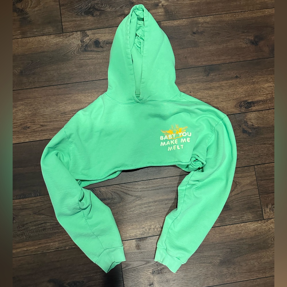 Boys Lie Extra Cropped Hoodie